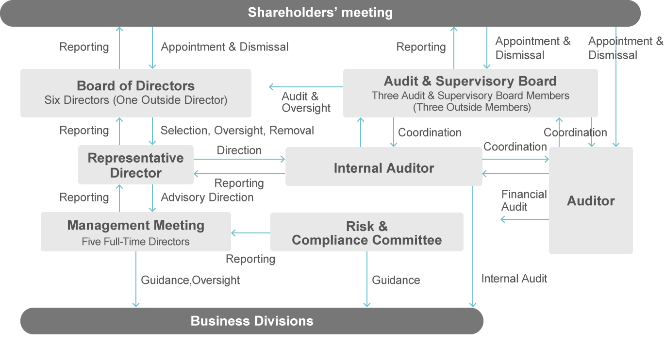 Corporate governance structure